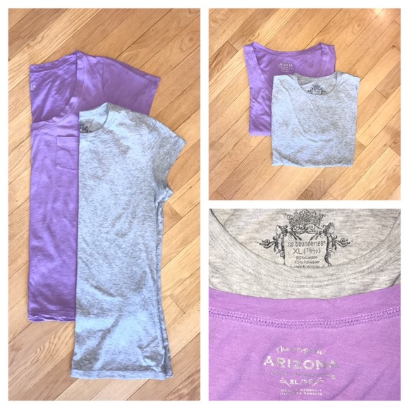No Boundries/Arizona Tops - Two No Boundries/Arizona Tee's
